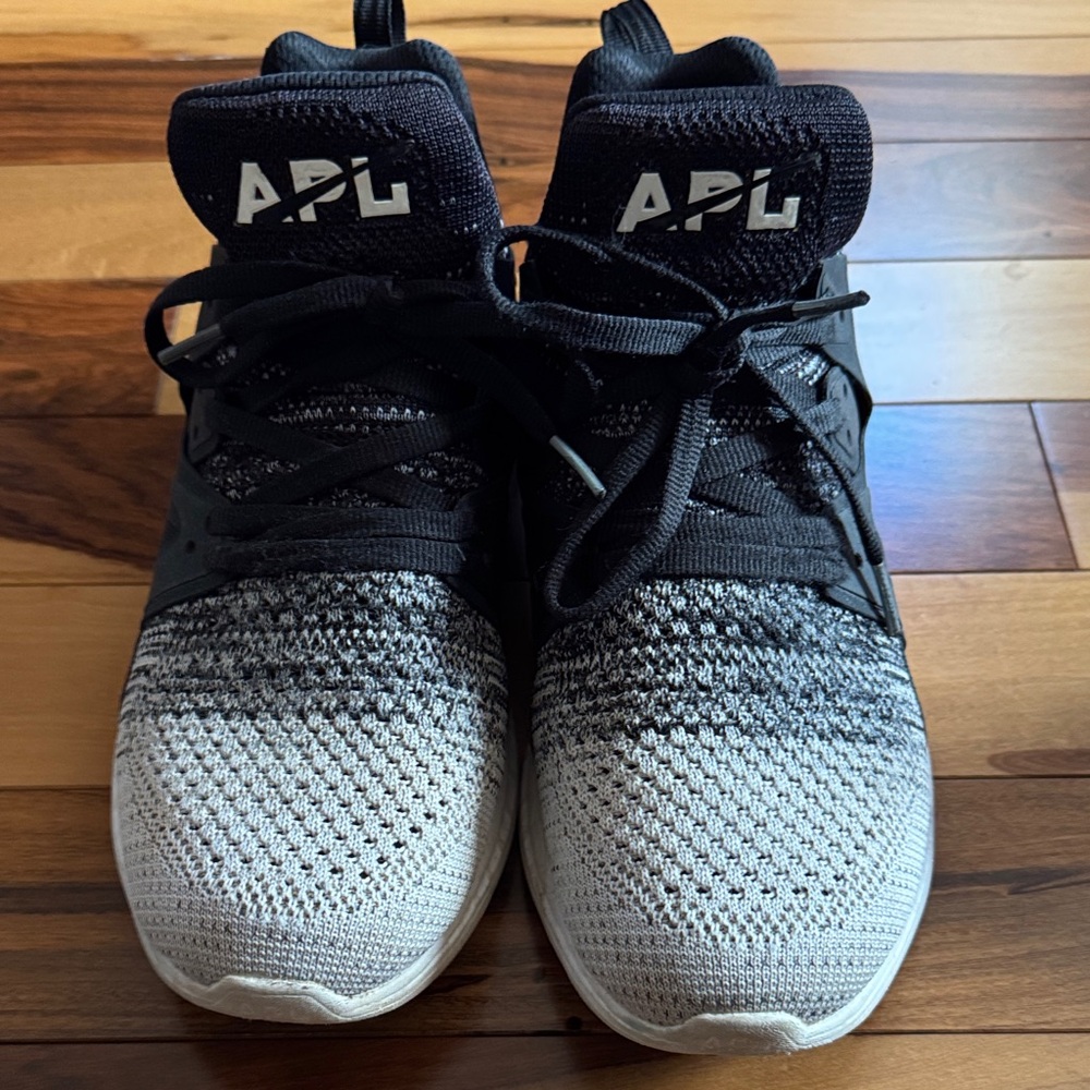 APL Kids Black and White Sneakers